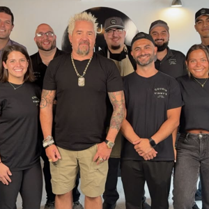 guy fieri with the cousin vinny crew