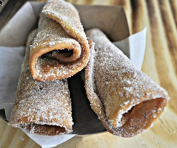 sugar-dusted churros