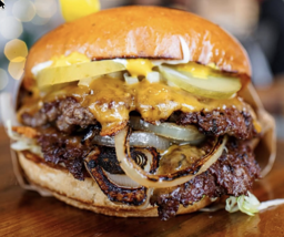 their own version of a smash burger