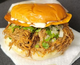 La Santa Maria Kitchen Birria Burger