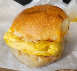 SuperNatural Food & Wine Breakfast Sandwich