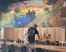 NEVS Barbecue Dining Area