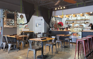The Boozy Pig Dining Area