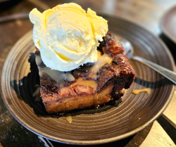 The Boozy Pig Bread Pudding