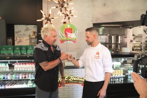 Chef Khaled with Guy Fieri