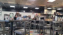 R Town Pizza Kitchen View