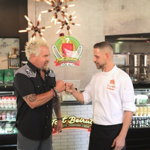 Chef Khaled  with Guy Fieri" — TOOT BEIRUT, Rogers, AR