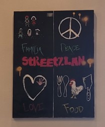StreetZlan Restaurant Wall Sign