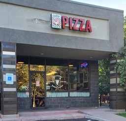 Smiling with Hope Pizza Outside View