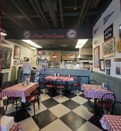 Smiling with Hope Pizza Inside View